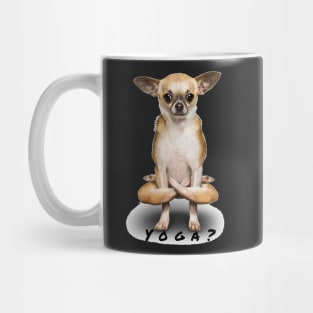 Funny Dog Yoga Lover Mug